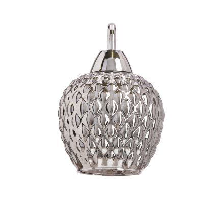 Fali lámpa TOBIAS 1xE27/40W/230V fényezett króm