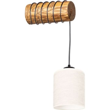 Fali lámpa TRENO 1xE27/25W/230V fenyő