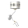 Fali lámpa ULTIMO 1xE27/40W/230V + 1xGU10/MR11/7W fehér