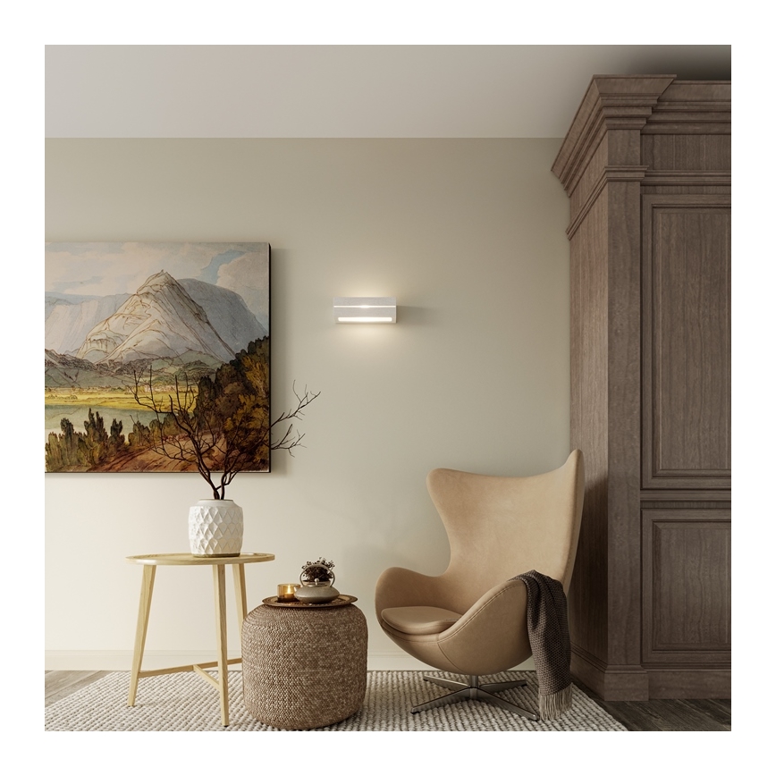 Sollux SL.0231 - Fali lámpa VEGA LINE 1xE27/60W/230V fehér