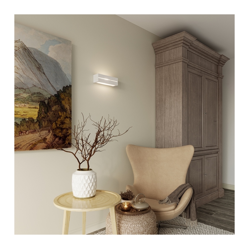 Sollux SL.0231 - Fali lámpa VEGA LINE 1xE27/60W/230V fehér