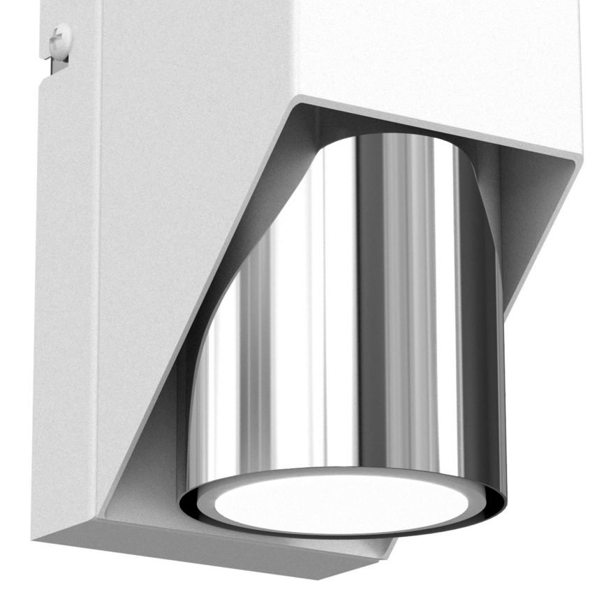 Fali lámpa WALL 1xGU10/8W/230V fehér/fényes króm