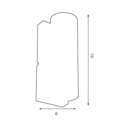 Fali lámpa WALL 1xGU10/8W/230V fekete