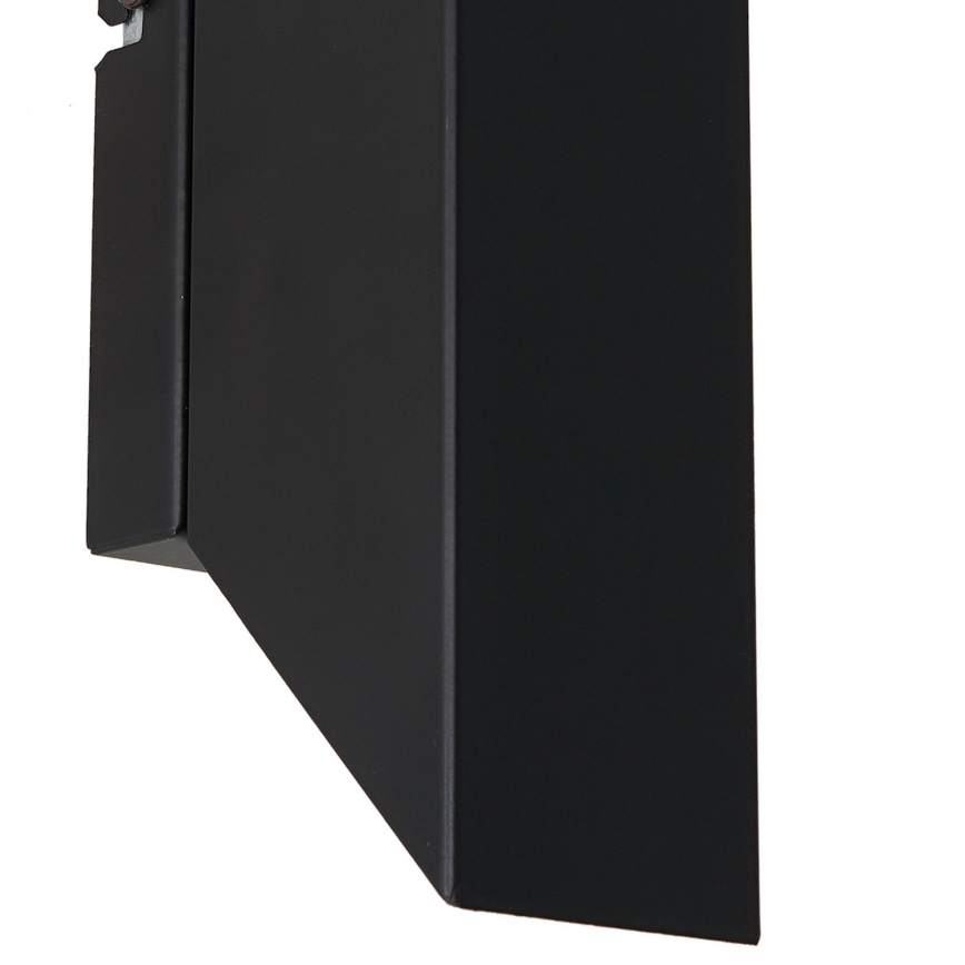 Fali lámpa WALL 2xGU10/8W/230V fekete