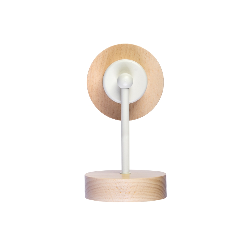 Fali lámpa WOODNEST 1xE27/15W/230V fenyő/krémszínű