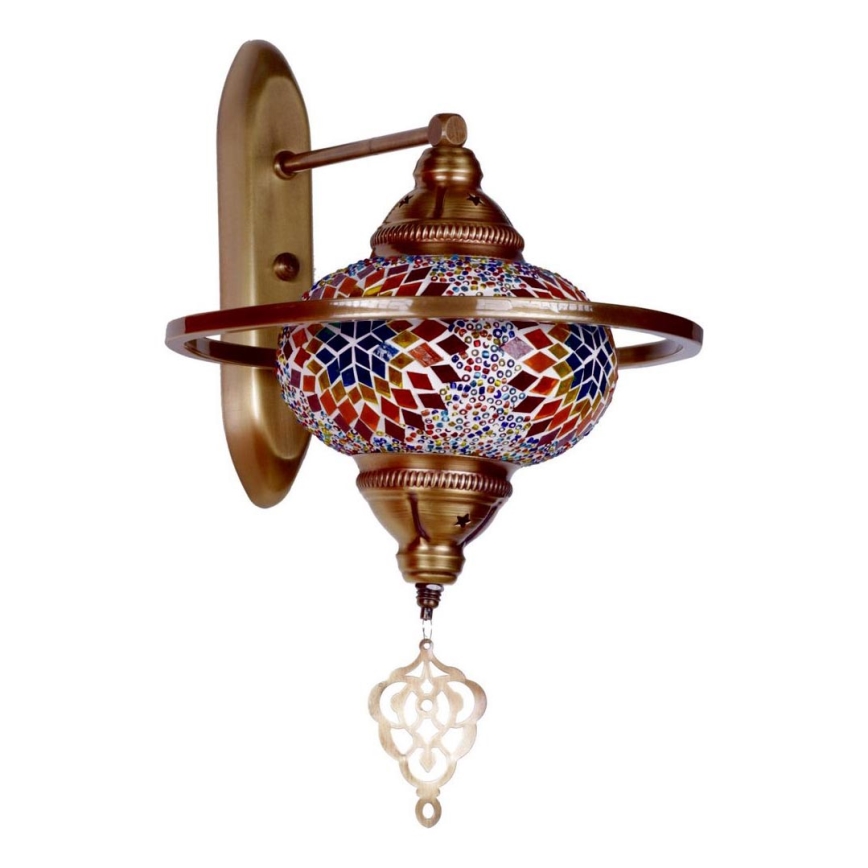 Fali lámpa YENI 1xE27/40W/230V bronz