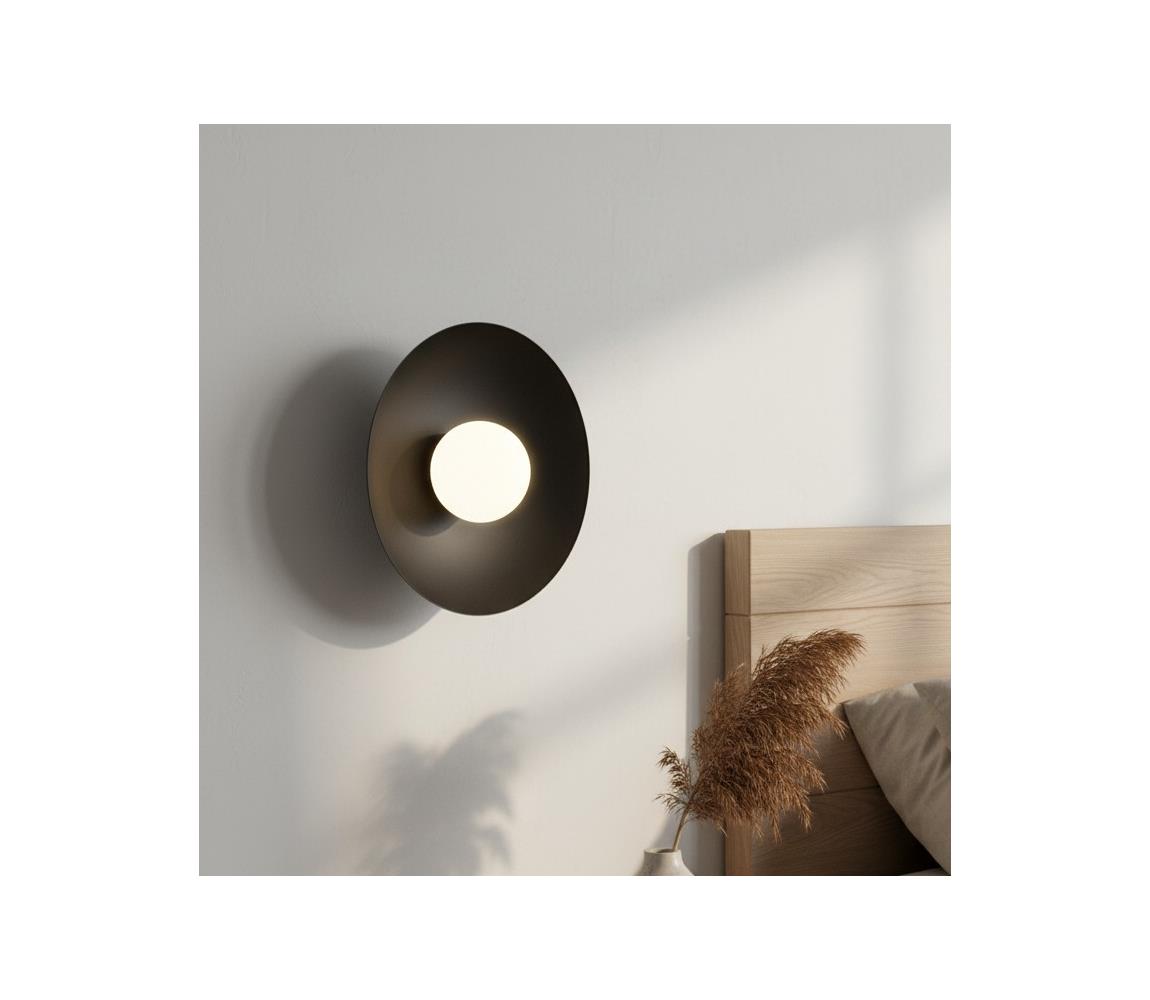 EMIBIG Fali lámpatest INSPO 1xG9/8W/230V fekete 1542/K1