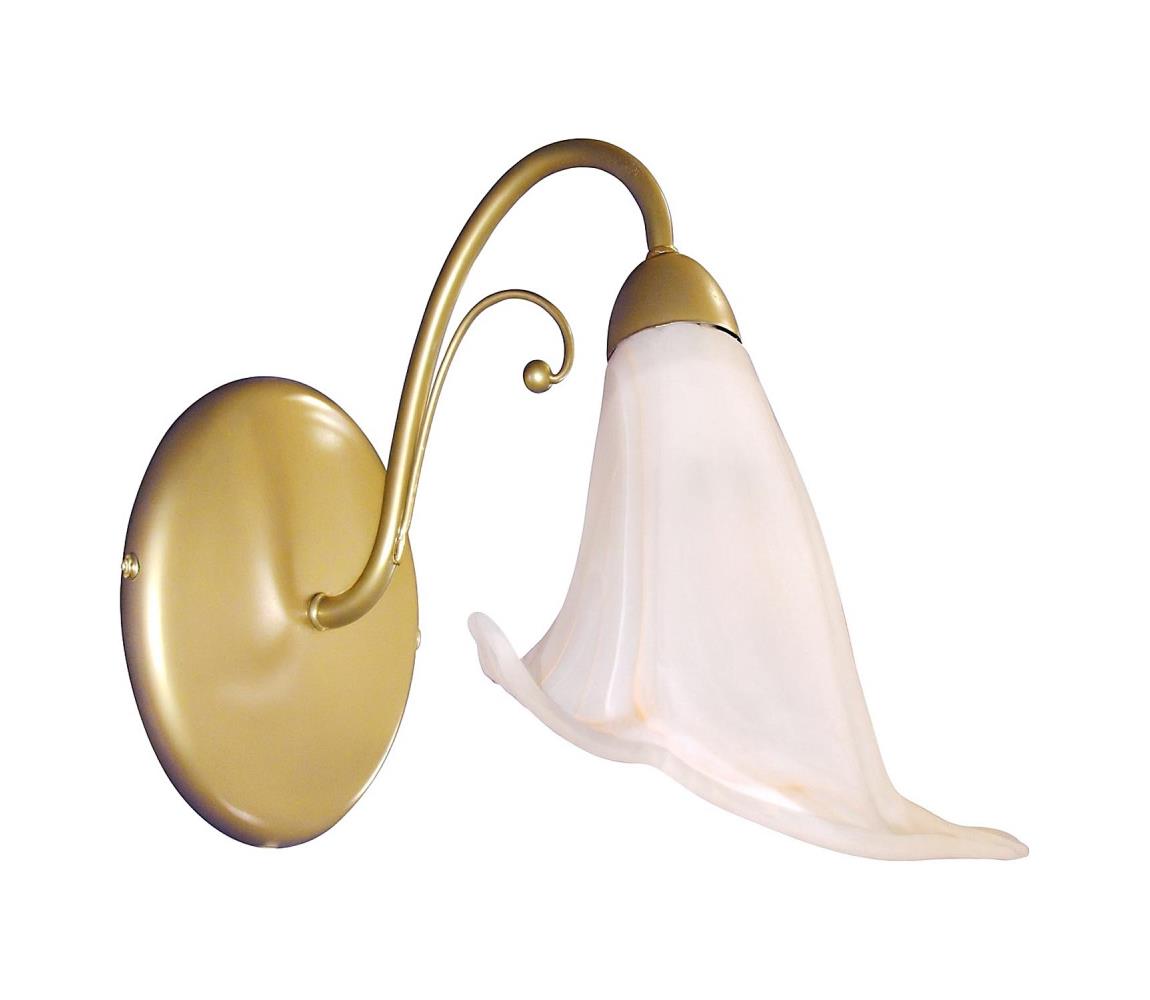 Fali lámpatest MARCELLO 1xE14/10W/230V aranyszínű 10840