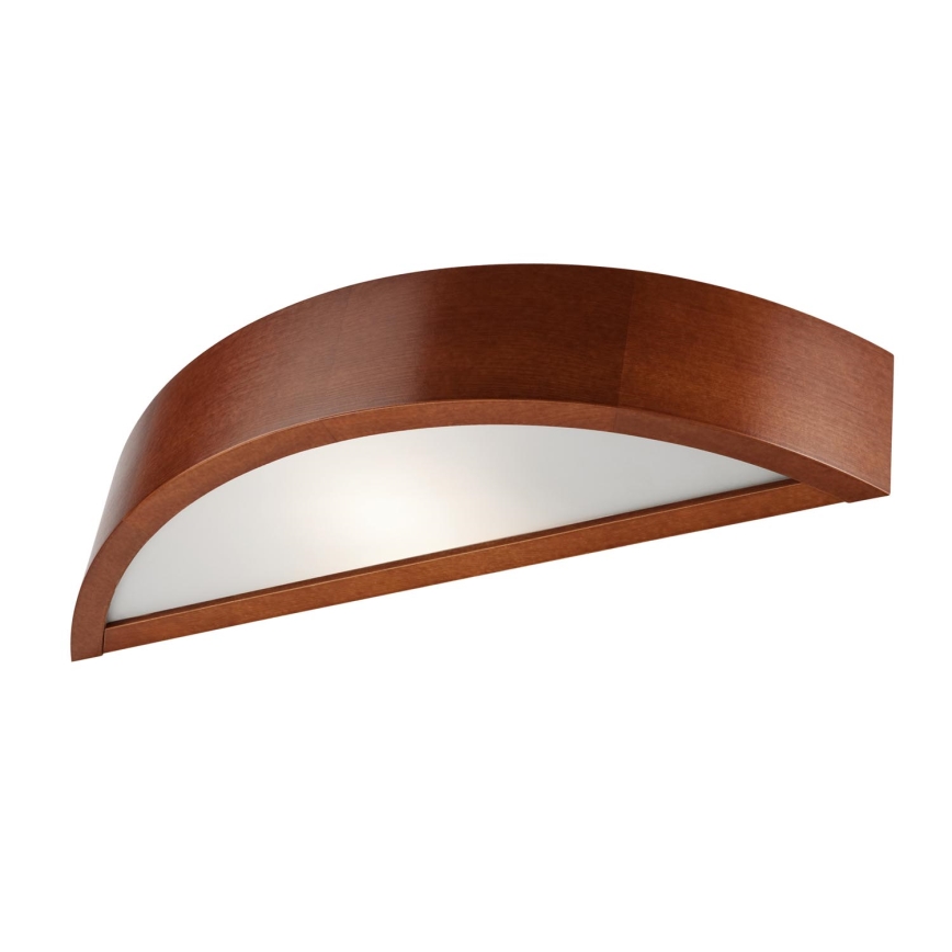 Fali lámpatest NATURAL 1xE27/60W/230V fenyő/barna