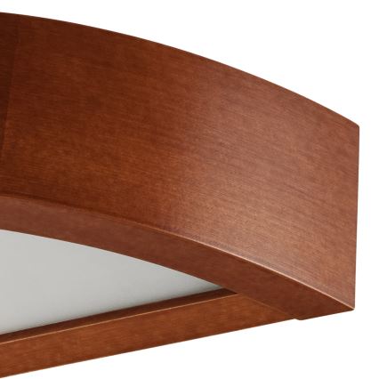 Fali lámpatest NATURAL 1xE27/60W/230V fenyő/barna
