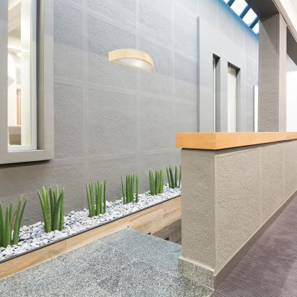 Fali lámpatest NATURAL 1xE27/60W/230V fenyő/bézs