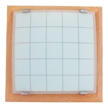 Fali mennyezeti lámpa GEOMETRICA 2xE27/60W/230V gumifa 35x35 cm