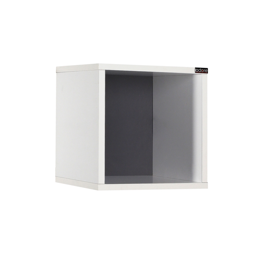 Fali polc 33x33 cm fehér