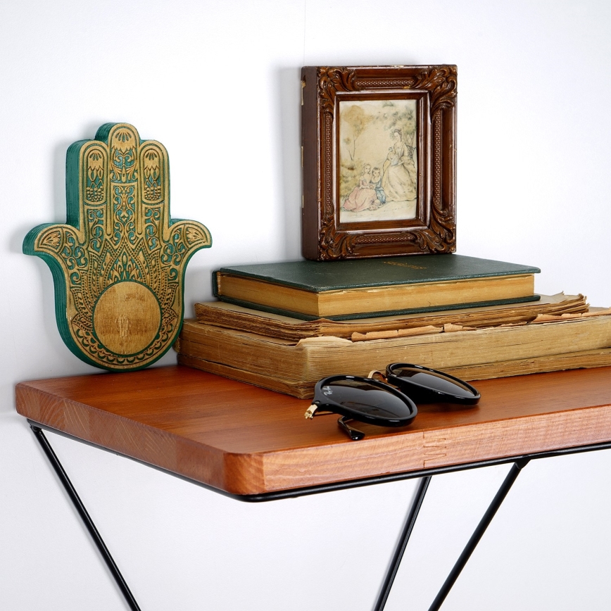 Fali polc 33x33 cm fenyő