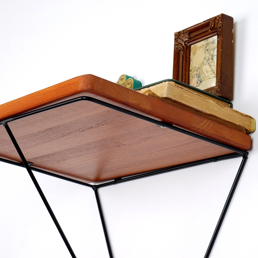 Fali polc 33x33 cm fenyő