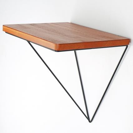 Fali polc 33x33 cm fenyő