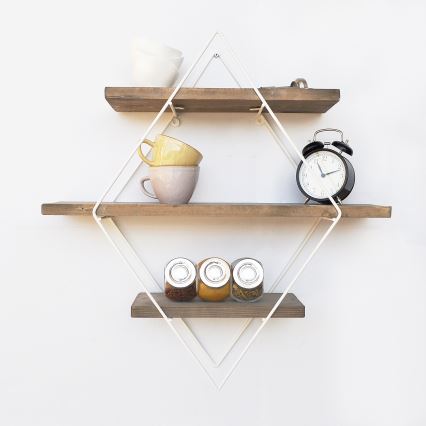 Fali polc 42x62 cm fenyő