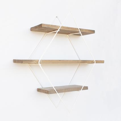 Fali polc 42x62 cm fenyő