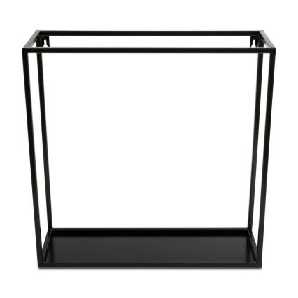 Fali polc 45x45 cm fekete