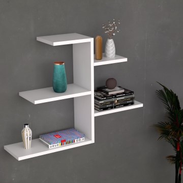 Fali polc GAMI 48x82 cm fehér