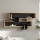 Fali polc KAREN 120x72,2 cm barna/antracit