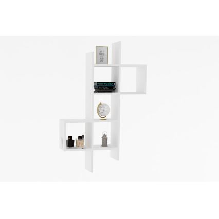 Fali polc KENO 125x78,6 cm fehér