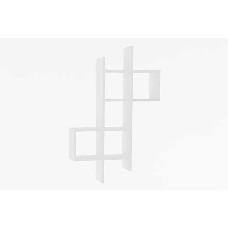 Fali polc KENO 125x78,6 cm fehér