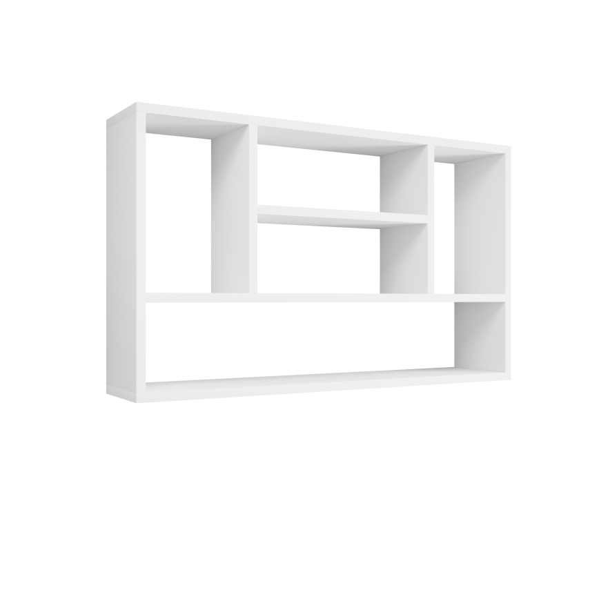 Fali polc PAPIKO 60x100 cm fehér