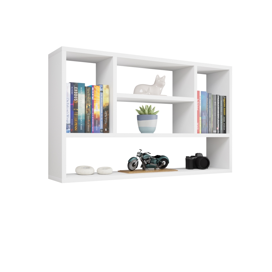 Fali polc PAPIKO 60x100 cm fehér