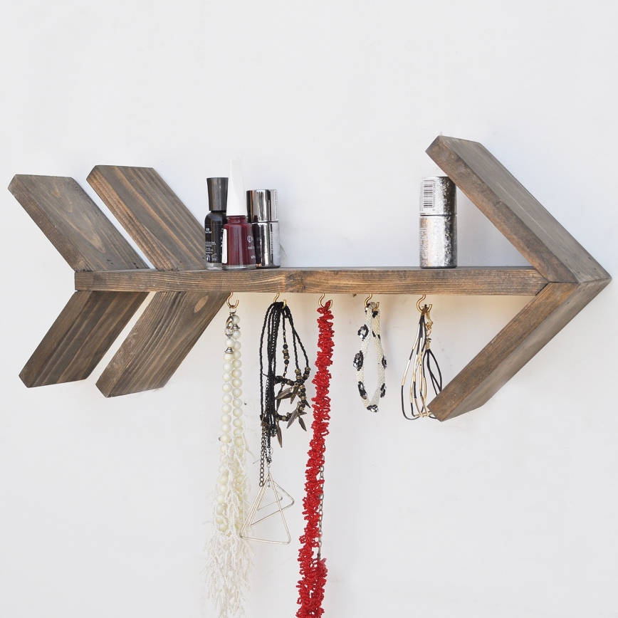 Fali polc RAF 20x52 cm fenyő