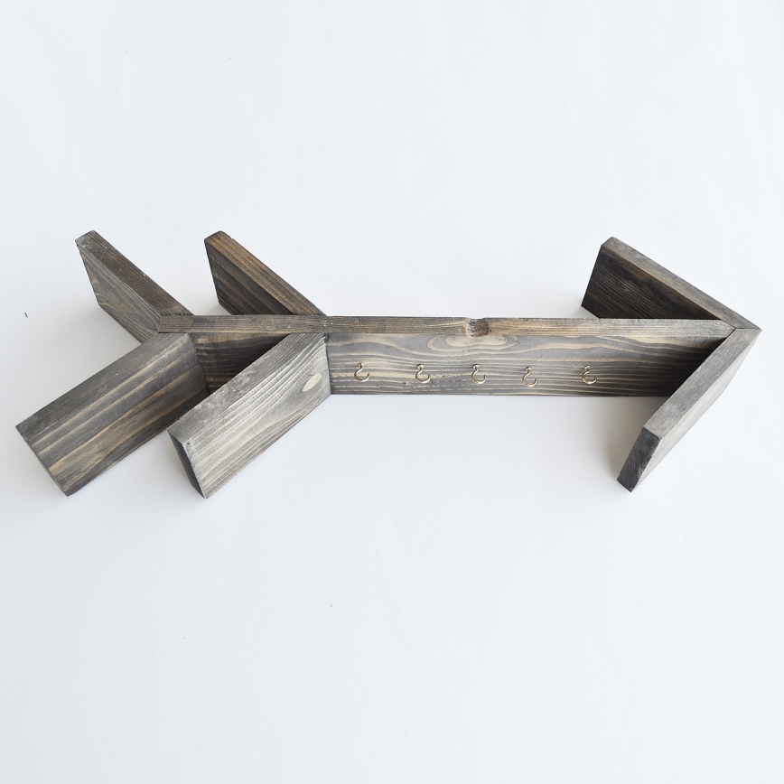 Fali polc RAF 20x52 cm fenyő