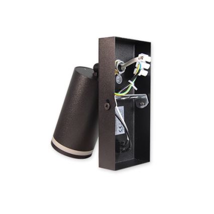 Fali spotlámpa 1xGU10/35W/230V fekete