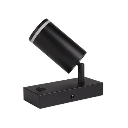 Fali spotlámpa 1xGU10/35W/230V fekete