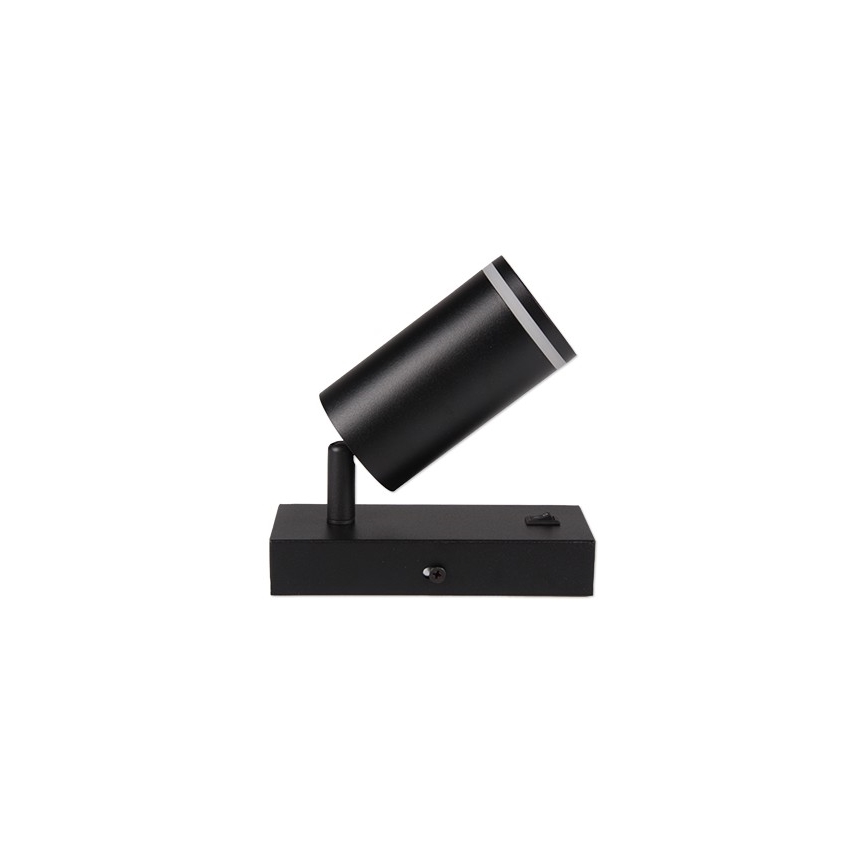 Fali spotlámpa 1xGU10/35W/230V fekete