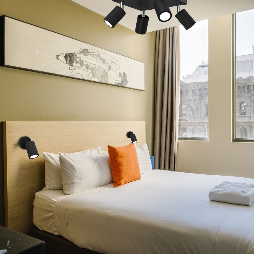 Fali spotlámpa BELLO 1xGU10/8W/230V fekete