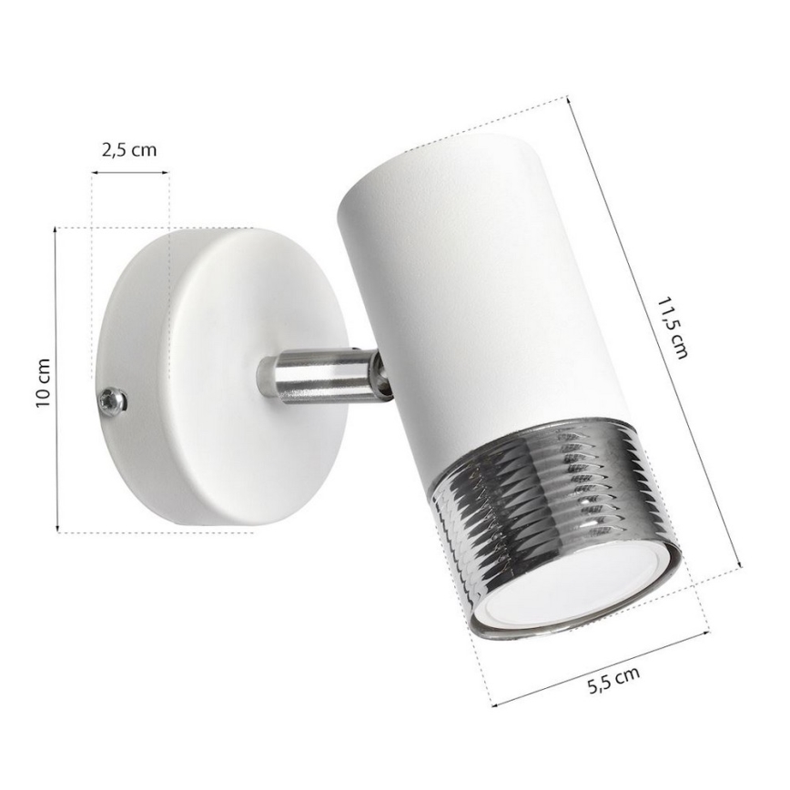 Fali spotlámpa DANI 1xGU10/8W/230V