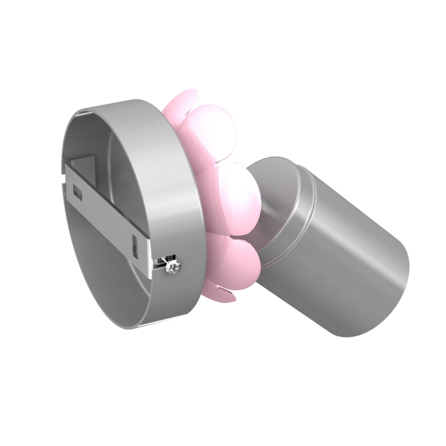 Fali spotlámpa FLOWER 1xGU10/8W/230V matt króm