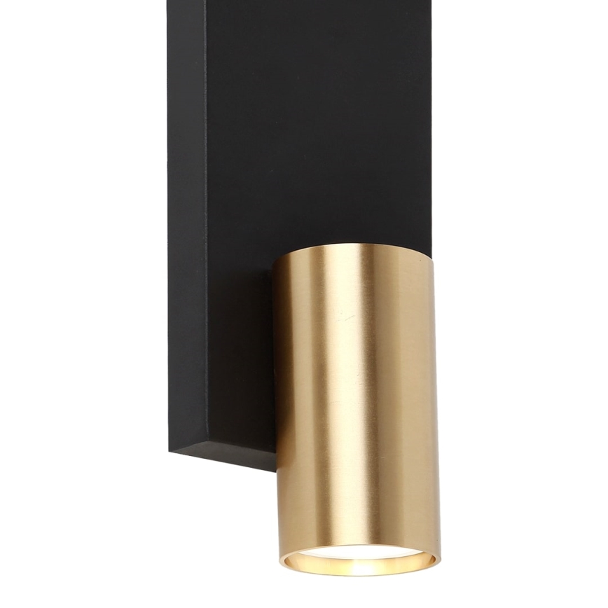 Fali spotlámpa GENESIS 1xGU10/8W/230V fekete