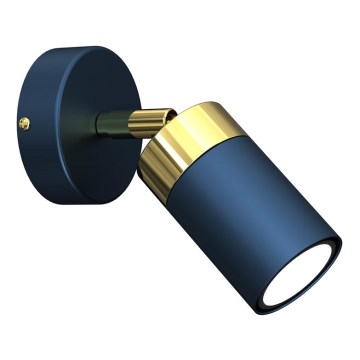 Fali spotlámpa JOKER 1xGU10/25W/230V kék/arany