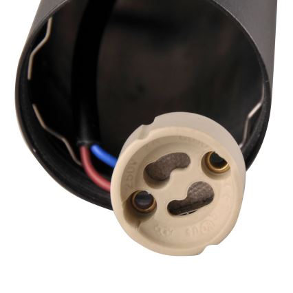 Fali spotlámpa PARIS 2xGU10/10W/230V IP20 fekete