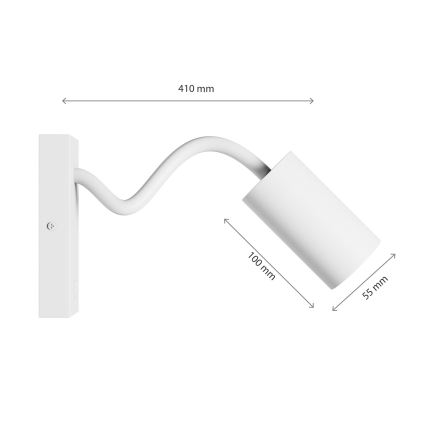 Fali spotlámpa SQUALLA VARIOSA 1xGU10/10W/230V fehér