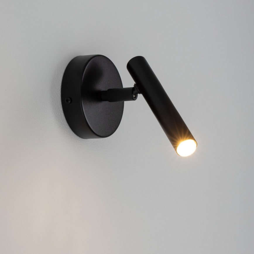 Fali spotlámpa STALACTITE 1xG9/2,5W/230V fekete