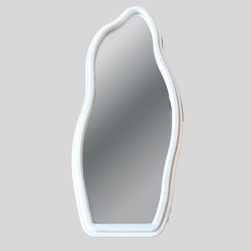 Fali tükör 120x50 cm fehér