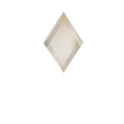 Fali tükör 68x45 cm ezüst