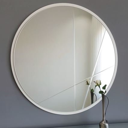 Fali tükör á. 60 cm ezüst