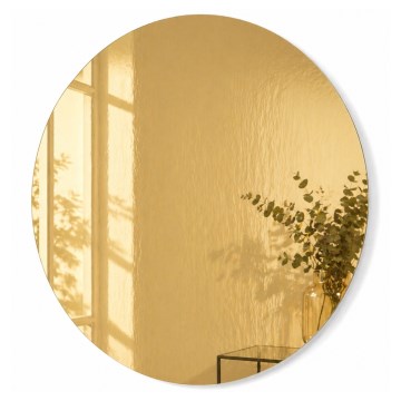 Fali tükör HOUSEVITAMIN Ø 80 cm arany