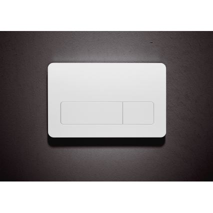 Fali WC MIO Rimless + SoftClose MIO WC-ülőke + DUAL nyomólap + falba építhető modul + szigetelő alátét