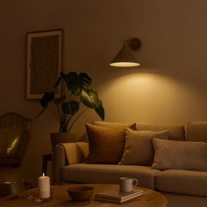 Falilámpa CAPITAL 1xGX53/15W/230V taupe