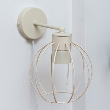 Falilámpa STARLIGHT 1xGU10/10W/230V krémszínű