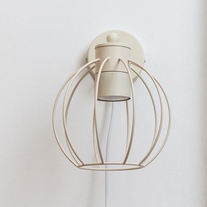 Falilámpa STARLIGHT 1xGU10/10W/230V krémszínű